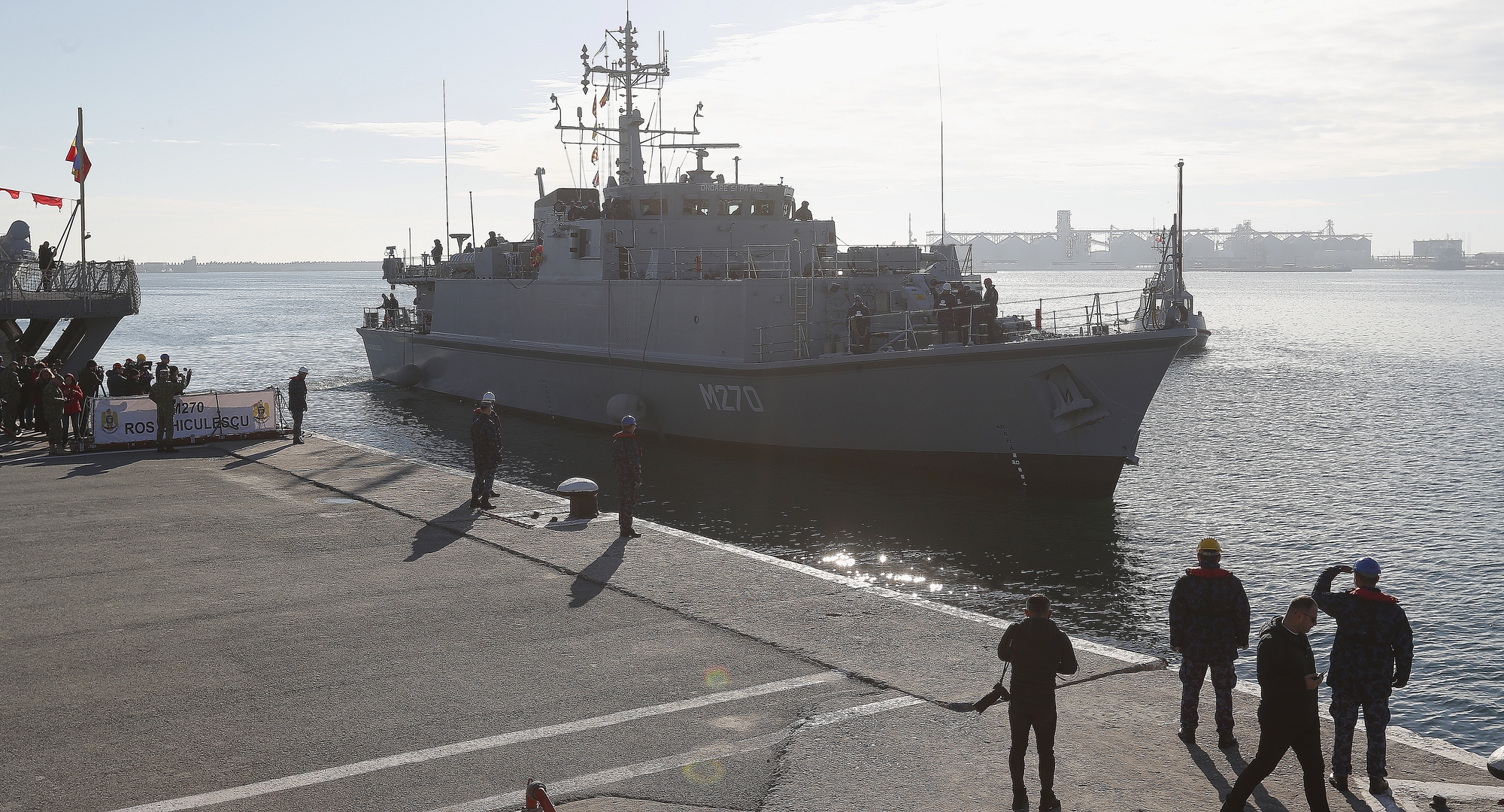 Maritime Drone Explodes in Romanian Port as President Dan Blames Russian Aggression